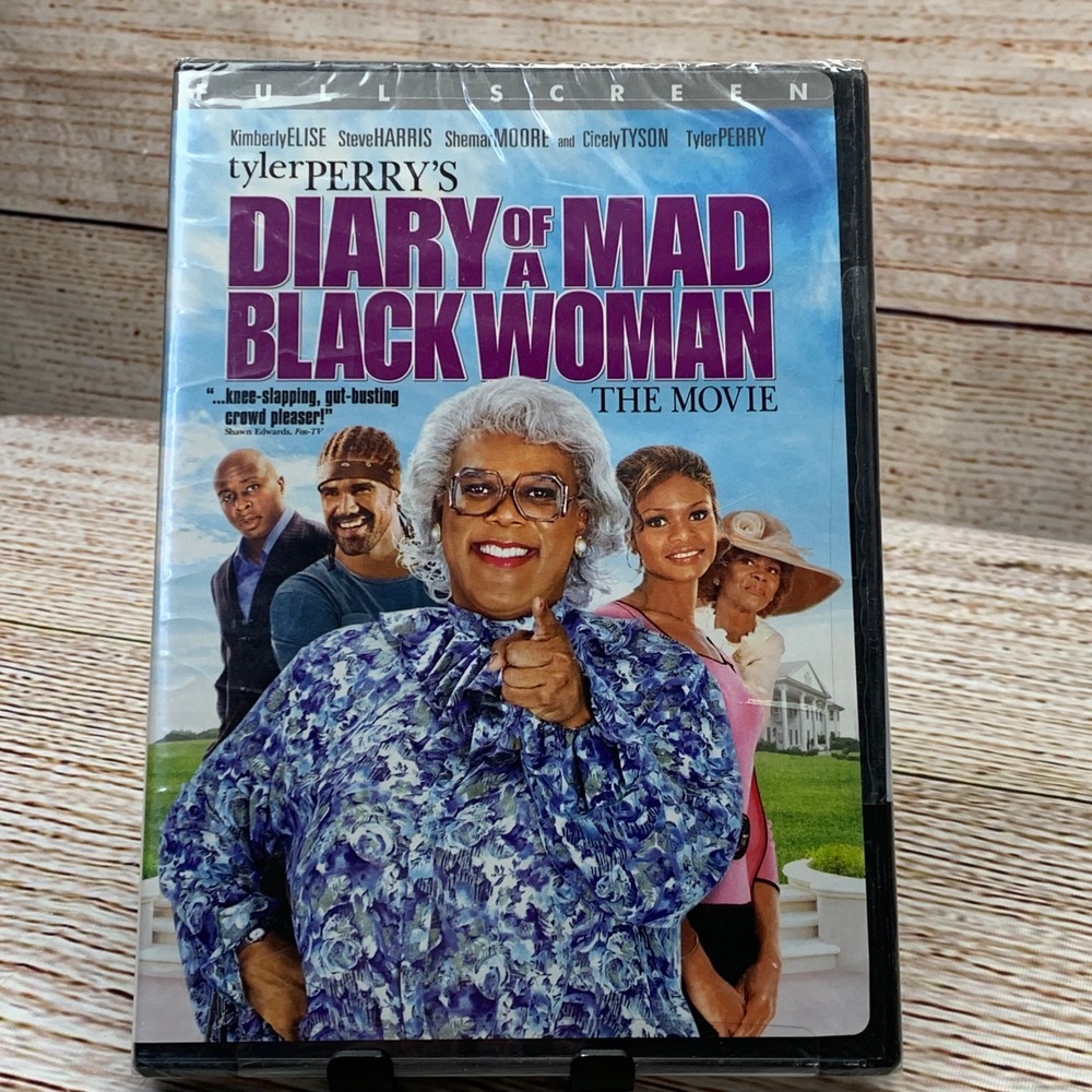 Diary‎ of a Mad Black Woman The Movie [2005 DVD] NEW Kimberly Elise Tyler Perry